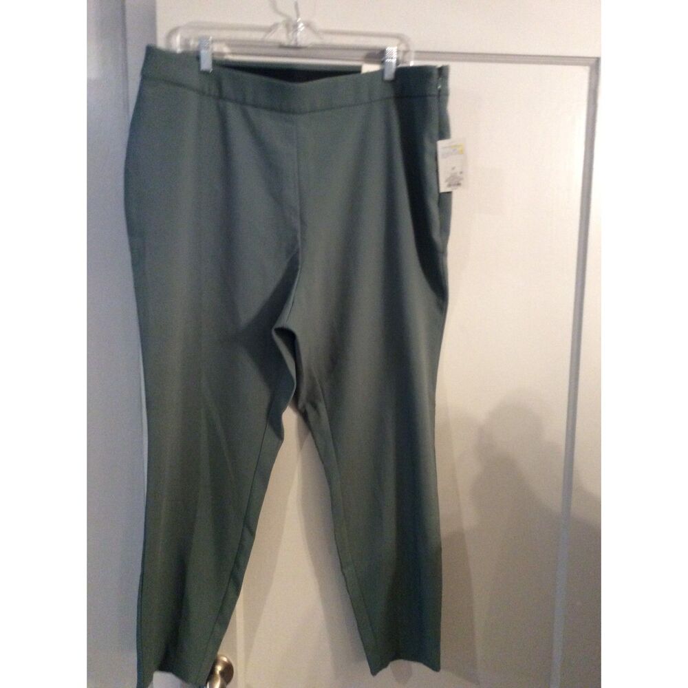 New NWT Olive Skinny High Rise Fitted Hip thigh Pants Juniors Plus 17